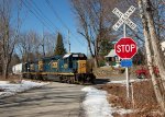 CSXT 6219 Leads L063 at Emery